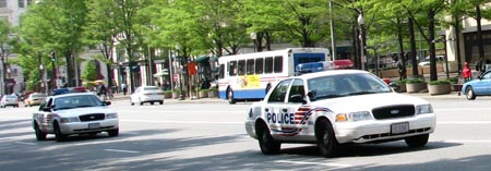 cruisers on patrol